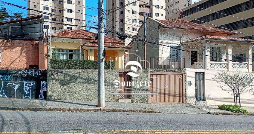 Terreno à venda, 400 m² por R$ 2.500.000,00 - Vila Santa Teresa - Santo André/SP