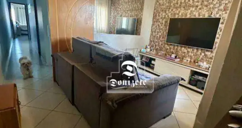 Cobertura com 2 dormitórios à venda, 124 m² por R$ 550.000,00 - Vila Camilópolis - Santo André/SP