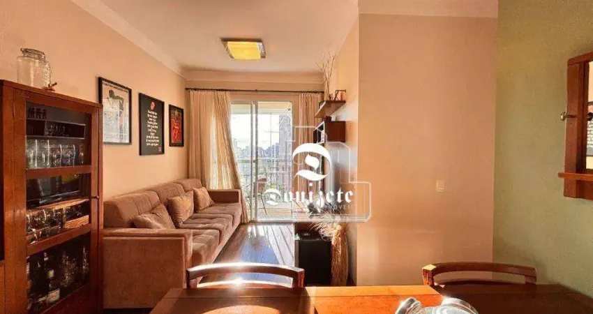 Apartamento com 3 dormitórios à venda, 62 m² por R$ 580.000,00 - Campestre - Santo André/SP