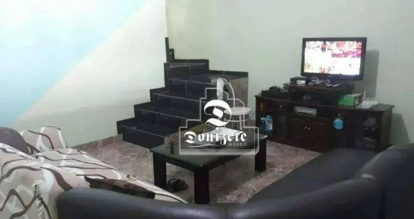 Sobrado com 3 dormitórios à venda, 211 m² por R$ 570.000,00 - Vila Camilópolis - Santo André/SP