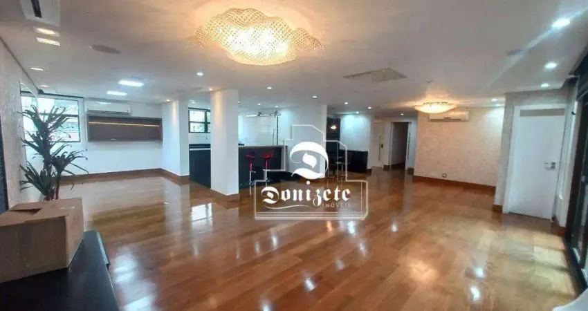Apartamento com 4 dormitórios para alugar, 263 m² por R$ 9.816,51/mês - Jardim - Santo André/SP