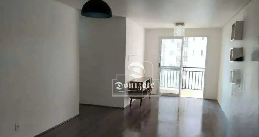 Apartamento com 3 dormitórios à venda, 69 m² por R$ 499.000,00 - Vila Valparaíso - Santo André/SP