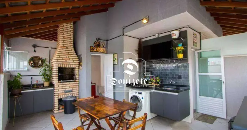 Cobertura com 2 dormitórios à venda, 84 m² por R$ 465.000,00 - Vila América - Santo André/SP