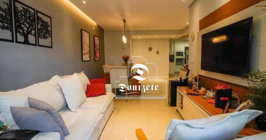 Apartamento com 3 dormitórios à venda, 112 m² por R$ 880.000,00 - Vila Bastos - Santo André/SP