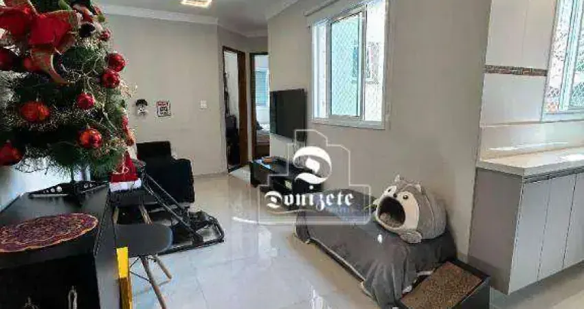 Cobertura com 2 dormitórios à venda, 70 m² por R$ 470.000,00 - Campestre - Santo André/SP