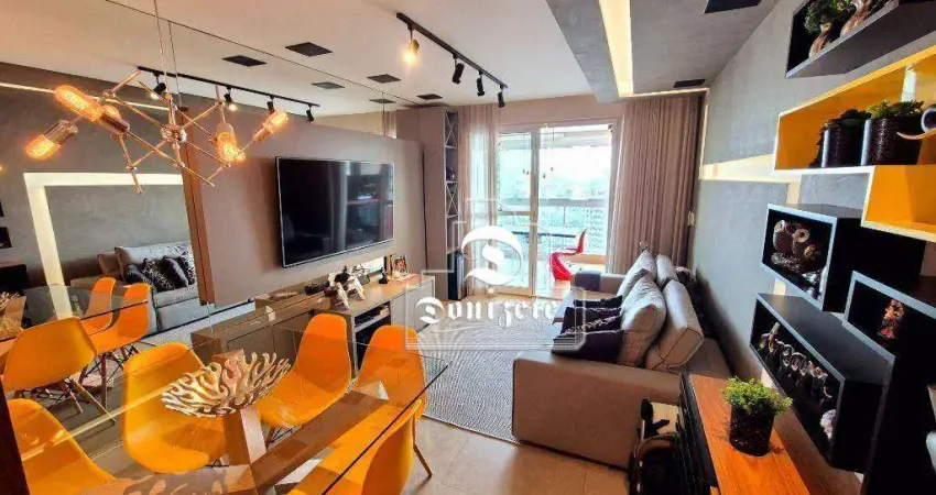 Apartamento com 2 dormitórios à venda, 78 m² por R$ 850.000,00 - Campestre - Santo André/SP