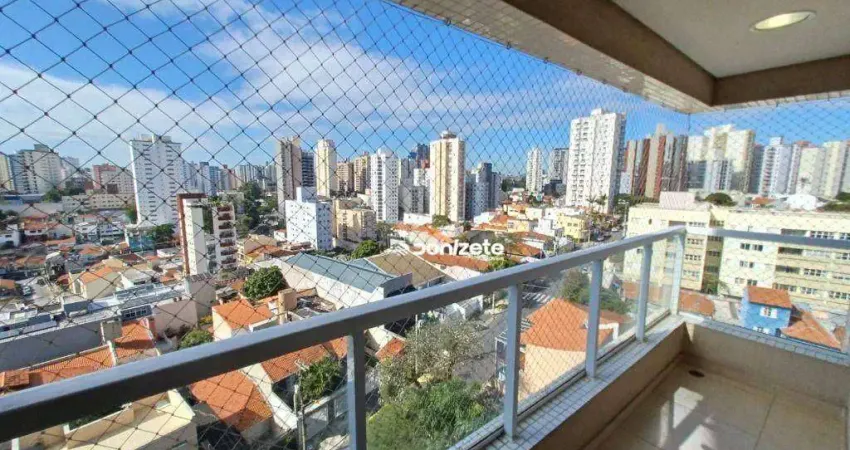 Apartamento com 3 dormitórios para alugar, 89 m² por r$ 4.892,00/mês - vila bastos - santo andré/sp