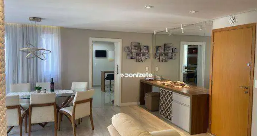 Apartamento com 3 dormitórios à venda, 118 m² por r$ 1.090.000,00 - vila valparaíso - santo andré/sp