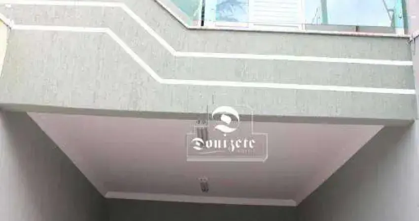 Sobrado com 3 dormitórios à venda, 124 m² por R$ 680.000,00 - Vila Scarpelli - Santo André/SP