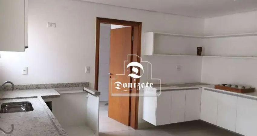 Apartamento com 3 dormitórios, 136 m² - venda por R$ 727.000,00 ou aluguel por R$ 5.840,00/mês - Vila Valparaíso - Santo André/SP