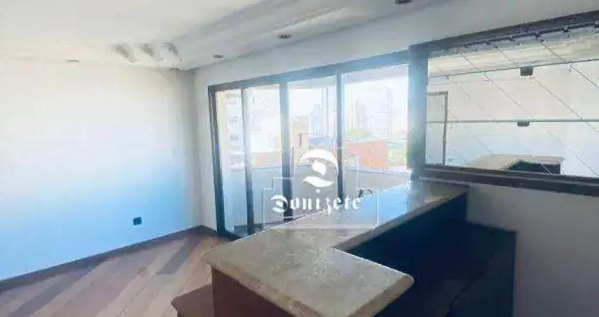Apartamento com 3 dormitórios, 140 m² - venda por R$ 790.000,00 ou aluguel por R$ 4.122,42/mês - Centro - Santo André/SP