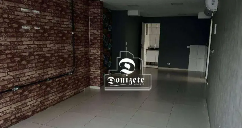 Salão para alugar, 40 m² por R$ 3.550,00/mês - Parque das Nações - Santo André/SP