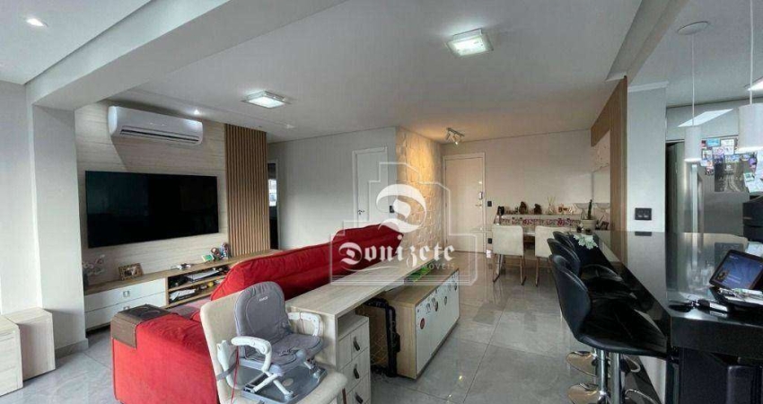 Apartamento com 3 dormitórios à venda, 120 m² por R$ 1.272.000,00 - Jardim - Santo André/SP