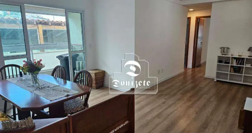 Apartamento com 3 dormitórios à venda, 83 m² por R$ 529.900,00 - Vila Gilda - Santo André/SP