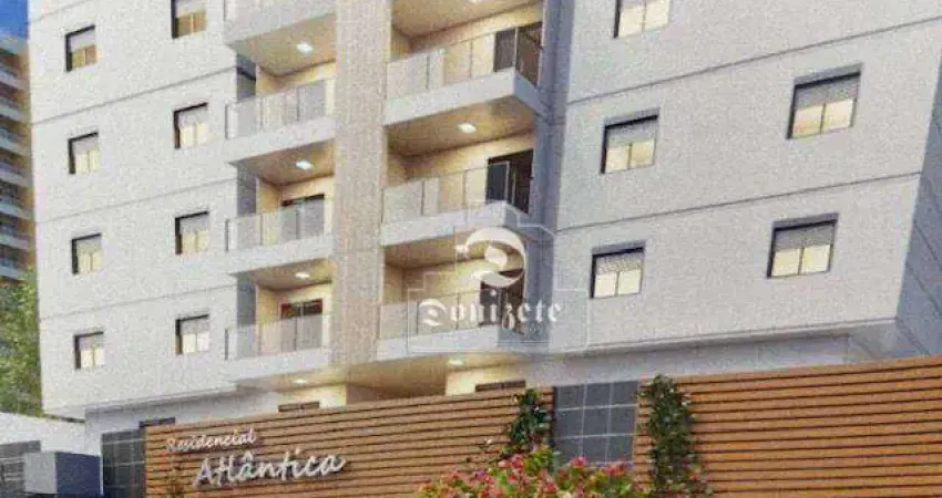 Apartamento com 2 dormitórios à venda, 58 m² por R$ 589.000,00 - Vila Valparaíso - Santo André/SP