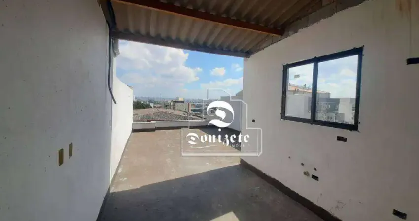 Cobertura com 2 dormitórios à venda, 100 m² por R$ 620.000,00 - Utinga - Santo André/SP