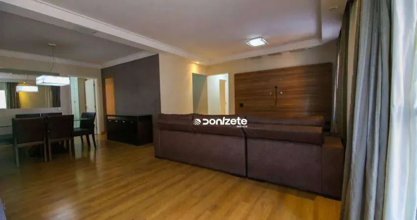 Apartamento com 3 dormitórios à venda, 130 m² por r$ 1.200.000,00 - campestre - santo andré/sp