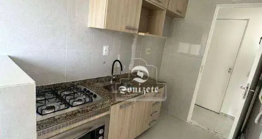 Apartamento com 2 dormitórios à venda, 48 m² por R$ 330.000,00 - Vila Homero Thon - Santo André/SP