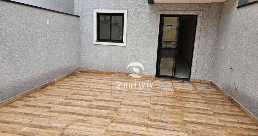 Apartamento Garden com 2 dormitórios à venda, 65 m² por R$ 445.000,00 - Vila Bastos - Santo André/SP