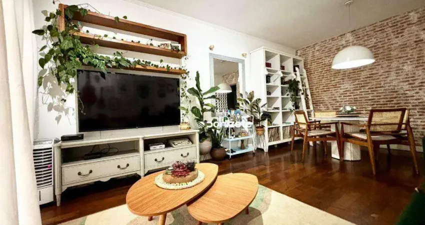 Apartamento com 2 dormitórios à venda, 98 m² por r$ 700.000,00 - vila bastos - santo andré/sp