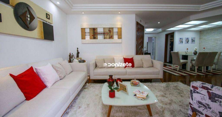 Apartamento com 3 dormitórios à venda, 175 m² por r$ 899.000,00 - vila bastos - santo andré/sp