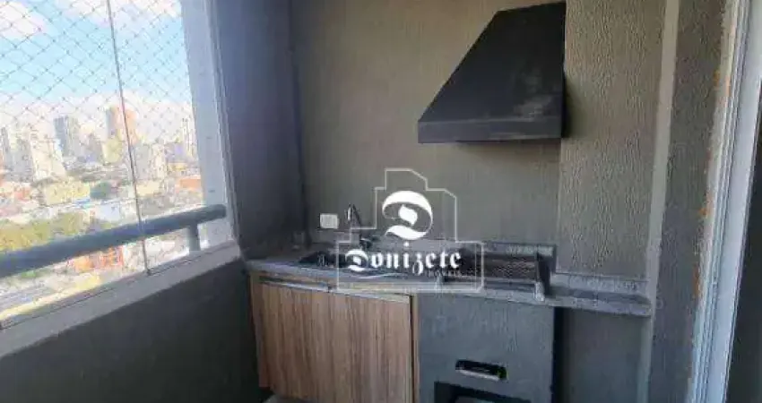 Apartamento com 2 dormitórios, 75 m² - venda por R$ 720.000,00 ou aluguel por R$ 4.050,26/mês - Campestre - Santo André/SP