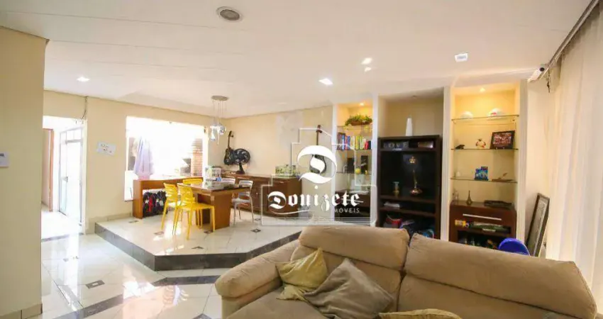 Casa com 3 dormitórios à venda, 153 m² por R$ 1.100.000,00 - Jardim - Santo André/SP