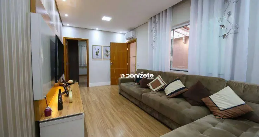 Casa com 2 dormitórios à venda, 103 m² por r$ 650.000,00 - parque capuava - santo andré/sp