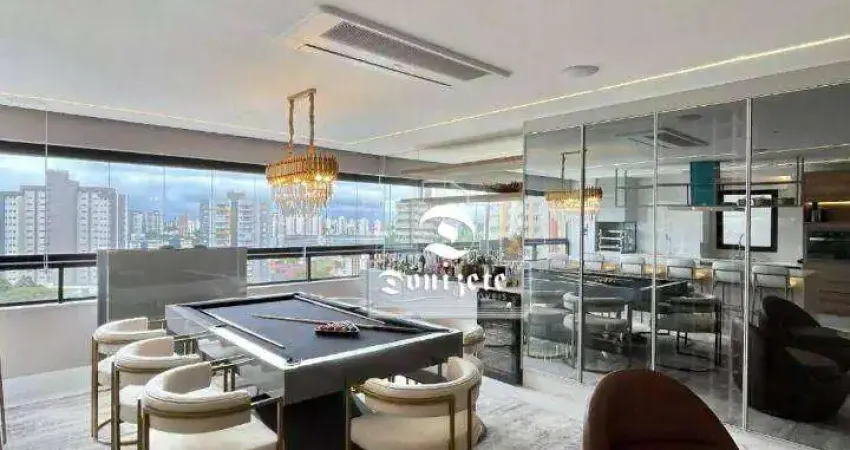 Apartamento com 2 dormitórios à venda, 135 m² por R$ 2.650.000,00 - Vila Assunção - Santo André/SP