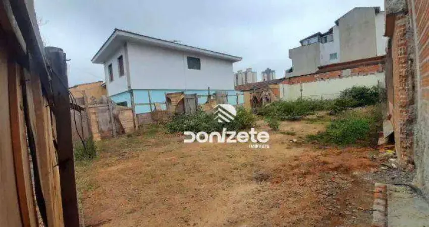 Terreno à venda, 250 m² por r$ 625.000,00 - vila floresta - santo andré/sp