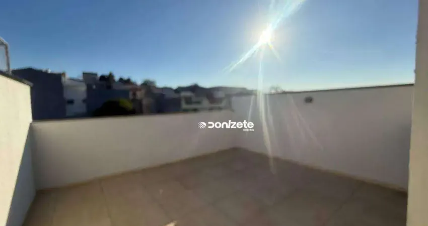 Cobertura com 2 dormitórios à venda, 84 m² por r$ 399.000,00 - vila pires - santo andré/sp