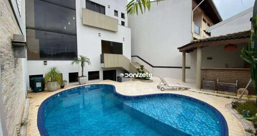 Sobrado com 4 dormitórios, 497 m² - venda por r$ 2.600.000,00 ou aluguel por r$ 13.621,00/mês - olímpico - são caetano do sul/sp