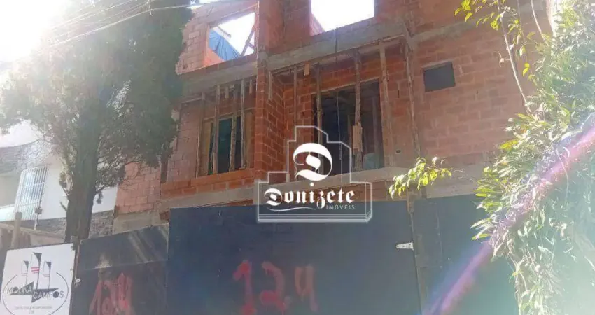 Cobertura com 2 dormitórios à venda, 132 m² por R$ 800.000,00 - Campestre - Santo André/SP