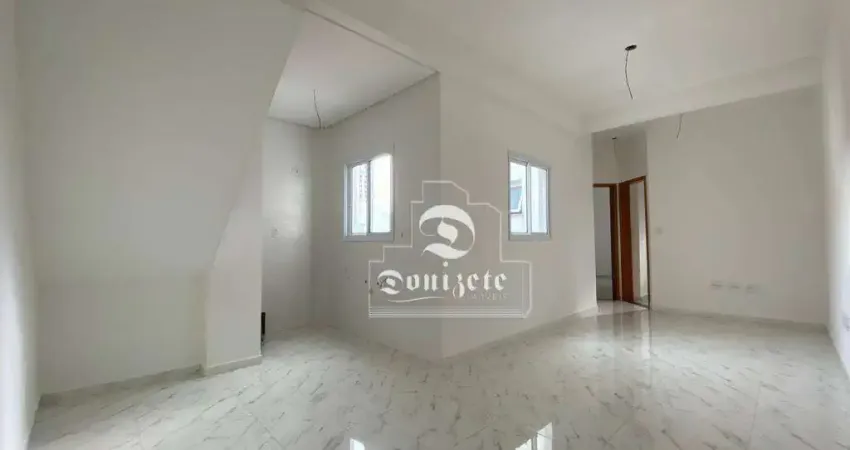 Cobertura com 2 dormitórios à venda, 109 m² por R$ 423.000,00 - Vila Pires - Santo André/SP