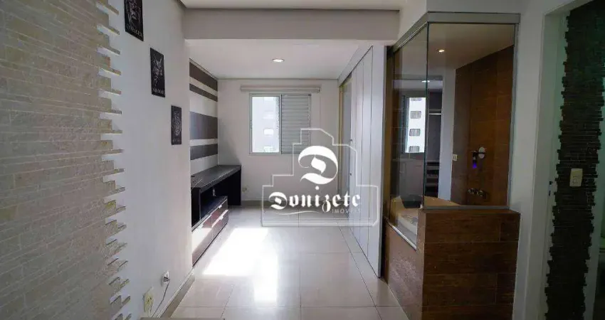 Apartamento com 1 dormitório à venda, 48 m² por R$ 450.000,00 - Centro - Santo André/SP