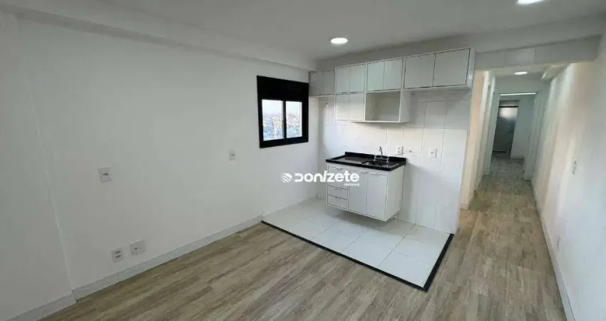 Apartamento com 2 dormitórios, 52 m² - venda por r$ 449.000,00 ou aluguel por r$ 2.954,09/mês - campestre - santo andré/sp
