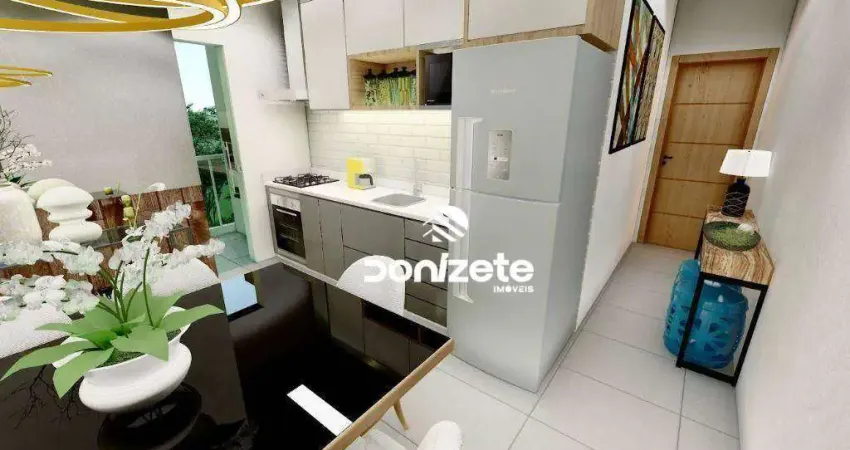 Apartamento com 2 dormitórios à venda, 46 m² por r$ 315.000,00 - santa maria - santo andré/sp