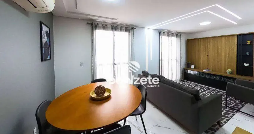Apartamento triplex com 3 dormitórios à venda, 145 m² por r$ 990.000,00 - campestre - santo andré/sp