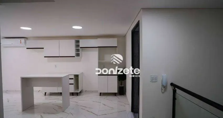Apartamento triplex com 3 dormitórios à venda, 145 m² por r$ 870.000,00 - campestre - santo andré/sp