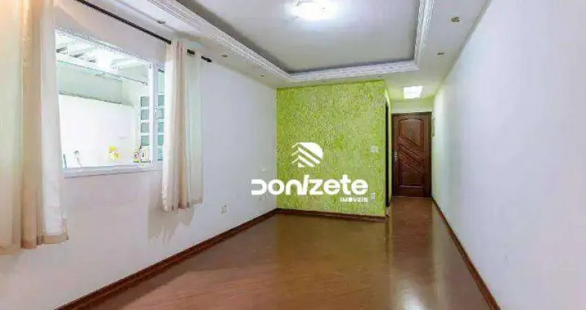 Apartamento com 3 dormitórios à venda, 84 m² por r$ 490.000,00 - campestre - santo andré/sp