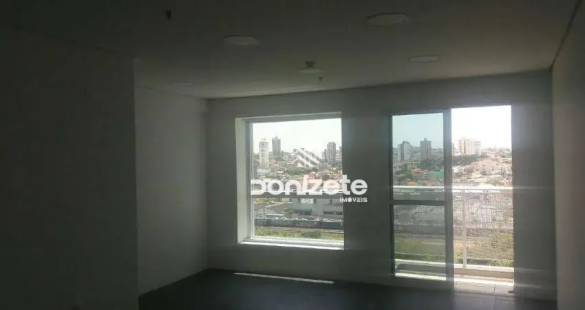 Sala, 37 m² - venda por r$ 510.000,00 ou aluguel por r$ 2.604,22/mês - jardim - santo andré/sp