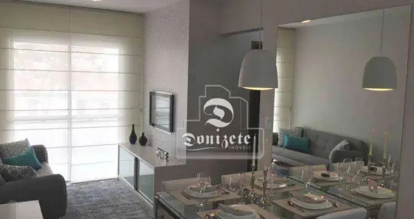 Apartamento com 2 dormitórios à venda, 62 m² por r$ 671.000,00 - campestre - santo andré/sp