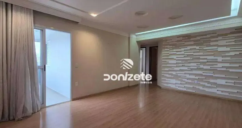 Apartamento com 3 dormitórios à venda, 106 m² por r$ 760.000,00 - vila valparaíso - santo andré/sp