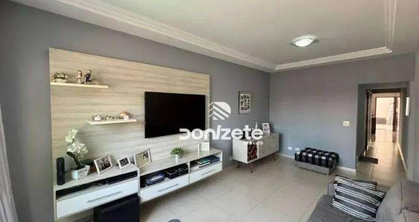 Sobrado com 3 dormitórios à venda, 134 m² por r$ 780.000,00 - vila pires - santo andré/sp