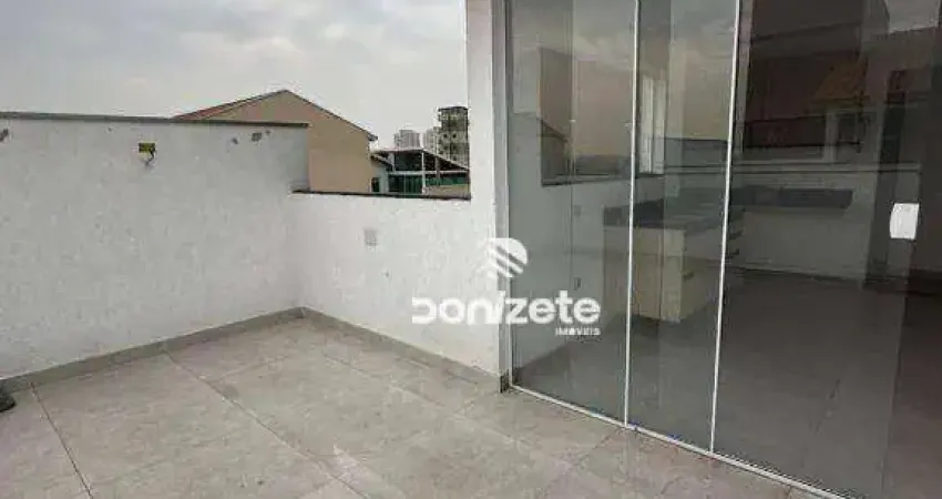 Cobertura com 2 dormitórios à venda, 90 m² por r$ 490.000,00 - santa maria - santo andré/sp