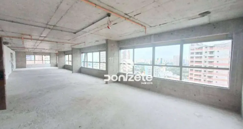 Sala para alugar, 160 m² por r$ 22.522,00/mês - jardim - santo andré/sp