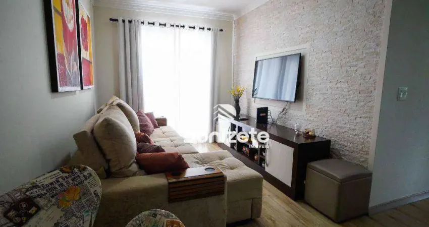 Apartamento com 3 dormitórios à venda, 86 m² por r$ 800.000,00 - vila valparaíso - santo andré/sp