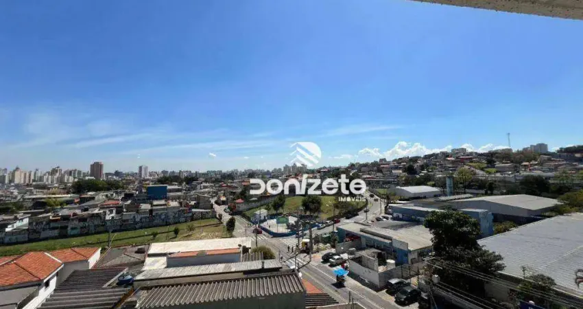 Apartamento com 2 dormitórios à venda, 47 m² por r$ 295.000,00 - vila sacadura cabral - santo andré/sp