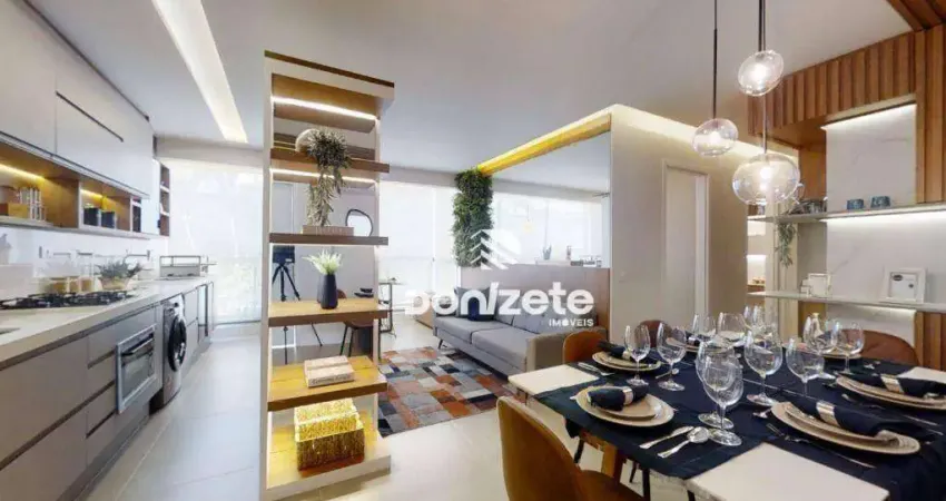 Apartamento com 3 dormitórios à venda, 64 m² por r$ 620.000,00 - vila assunção - santo andré/sp