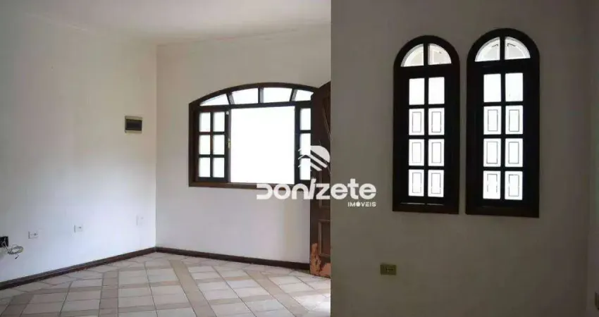 Sobrado com 3 dormitórios à venda, 105 m² por r$ 640.000,00 - vila curuçá - santo andré/sp